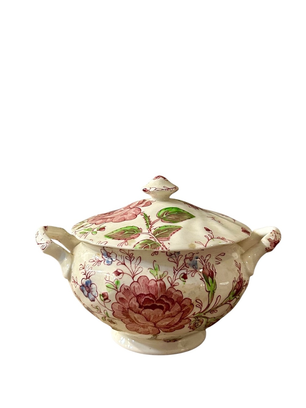 Johnson Brothers Rose Chintz Sugar Bowl